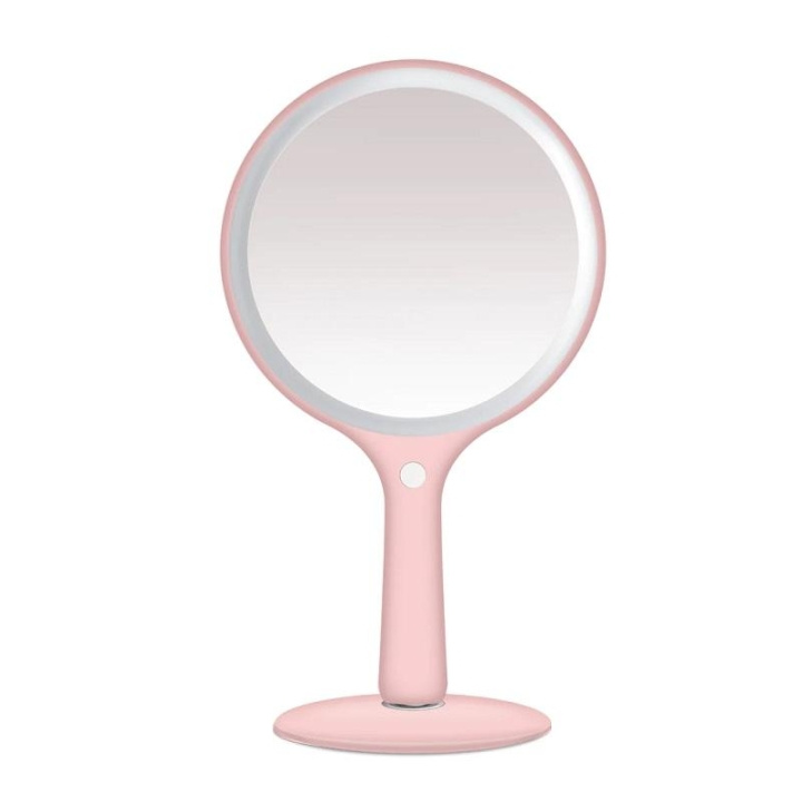 Kokie LED Handheld Ring Mirror - USB Rechargeable in de groep BEAUTY & HEALTH / Makeup / Make-up spiegel bij TP E-commerce Nordic AB (C05079)