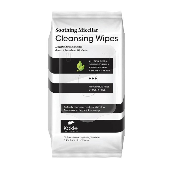 Kokie Cleasning Wipes 30pcs in de groep BEAUTY & HEALTH / Makeup / Make-up verwijderen bij TP E-commerce Nordic AB (C05087)