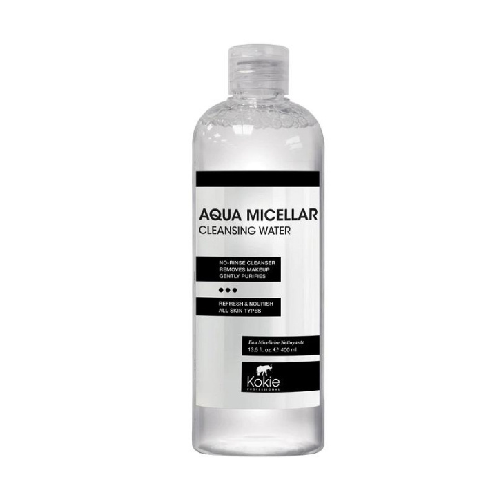 Kokie Aqua Micellar Cleansing Water 400ml in de groep BEAUTY & HEALTH / Huidsverzorging / Gezicht / Schoonmaak bij TP E-commerce Nordic AB (C05089)