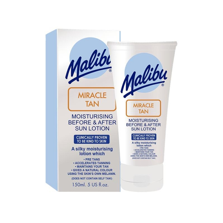 Malibu Miracle Tan Before & After Sun Lotion 150ml in de groep BEAUTY & HEALTH / Huidsverzorging / Lichaamsverzorging / Body lotion bij TP E-commerce Nordic AB (C05147)