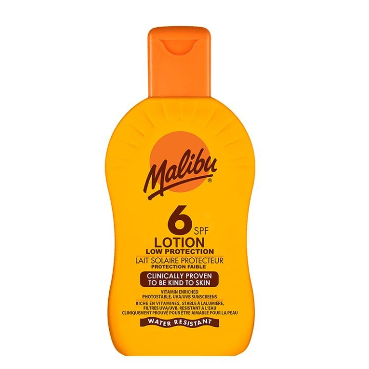 Malibu Sun Lotion SPF6 200ml in de groep BEAUTY & HEALTH / Huidsverzorging / Zonnebank / Zonnebescherming bij TP E-commerce Nordic AB (C05150)