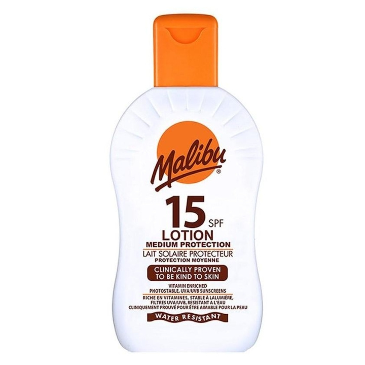 Malibu Sun Lotion SPF15 400ml in de groep BEAUTY & HEALTH / Huidsverzorging / Zonnebank / Zonnebescherming bij TP E-commerce Nordic AB (C05154)