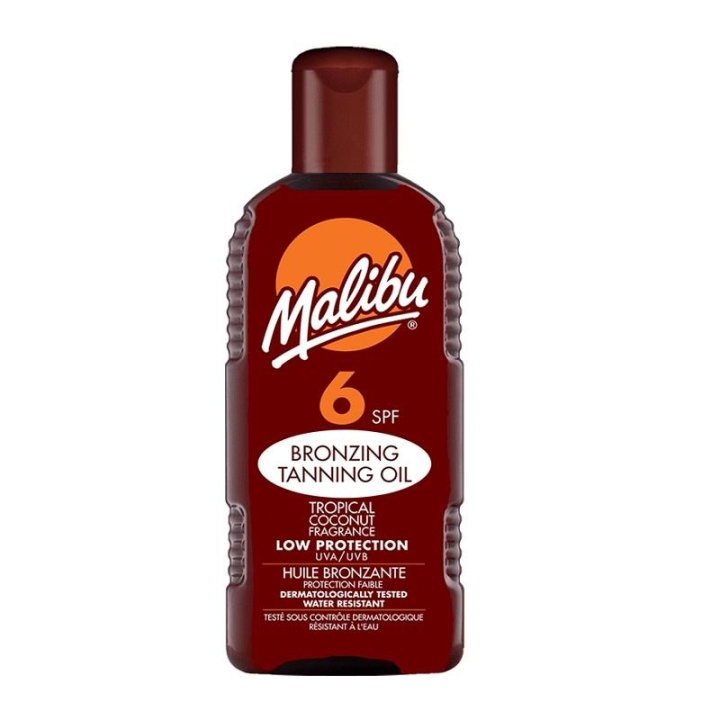 Malibu Bronzing Tanning Oil SPF6 200ml in de groep BEAUTY & HEALTH / Huidsverzorging / Zonnebank / Zonnebescherming bij TP E-commerce Nordic AB (C05169)