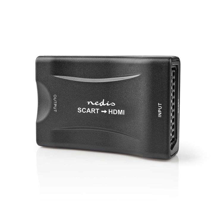 Nedis HDMI™-Converter | Scart Female | HDMI™ Output | 1-weg | 1080p | 1.2 Gbps | ABS | Zwart in de groep HOME ELECTRONICS / Kabels & Adapters / HDMI / Adapters bij TP E-commerce Nordic AB (C05223)