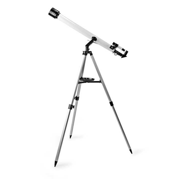 Nedis Telescoop | Diafragma: 50 mm | Brandpuntsafstand: 600 mm | Finderscope: 5 x 24 | Maximale werkhoogte: 125 cm | Tripod | Wit / Zwart in de groep SPORT, VRIJE TIJD & HOBBY / Buitenrecreatie / Verrekijker bij TP E-commerce Nordic AB (C05314)