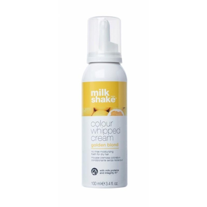 Milk_Shake Colour Whipped Cream Golden Blonde 100ml in de groep BEAUTY & HEALTH / Haar & Styling / Haarverzorging / Haarverf / Haarverf & Kleurbommen bij TP E-commerce Nordic AB (C05342)