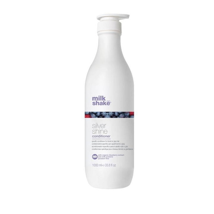 Milk_Shake Silver Shine Conditioner 1000ml in de groep BEAUTY & HEALTH / Haar & Styling / Haarverzorging / Haarverf / Zilver conditioner bij TP E-commerce Nordic AB (C05401)