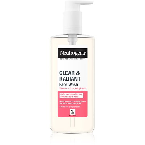 Neutrogena Refreshingly Clear Facial Wash 200ml in de groep BEAUTY & HEALTH / Huidsverzorging / Gezicht / Schoonmaak bij TP E-commerce Nordic AB (C05404)
