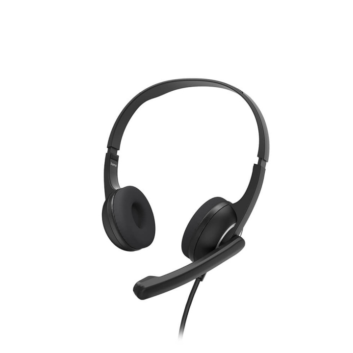 Headset PC Office Stereo On-Ear HS-USB250 V2 Black in de groep COMPUTERS & RANDAPPARATUUR / Computeraccessoires / Koptelefoon bij TP E-commerce Nordic AB (C05445)