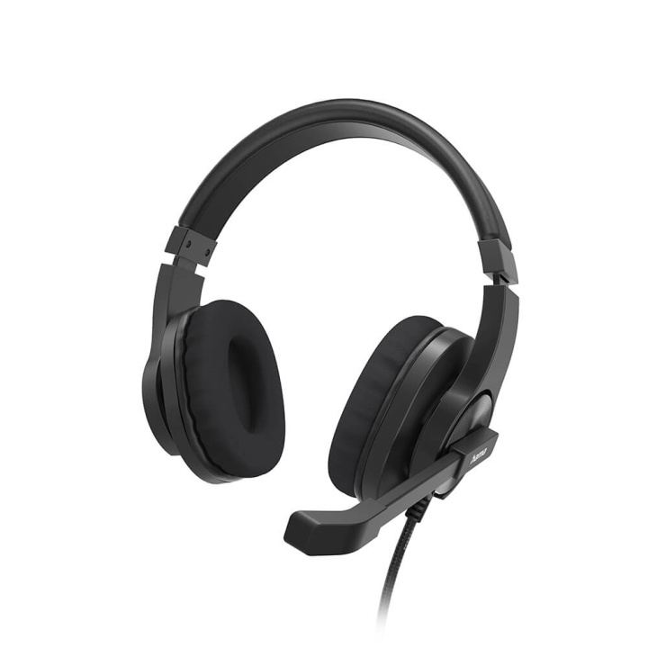 Headset PC Office Stereo Over-Ear HS-P350 V2 Black in de groep COMPUTERS & RANDAPPARATUUR / Computeraccessoires / Koptelefoon bij TP E-commerce Nordic AB (C05447)