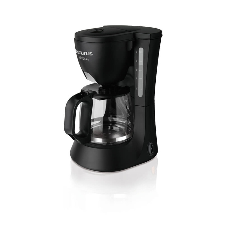 Coffee Maker 6 Cups Black in de groep HUISHOUDEN & TUIN / Huishoudelijke apparaten / Koffiezetapparaten en accessoires / Koffiezetapparaten bij TP E-commerce Nordic AB (C05463)