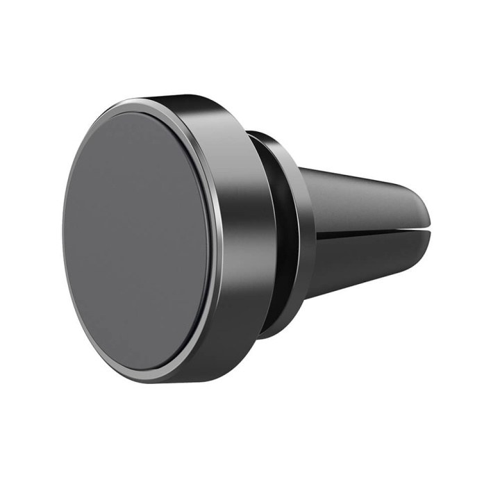 Mobile Holder Magnetic Black Puck Mount in Air Vent in de groep AUTO / Autohouder / Autohouder Smartphone bij TP E-commerce Nordic AB (C05503)