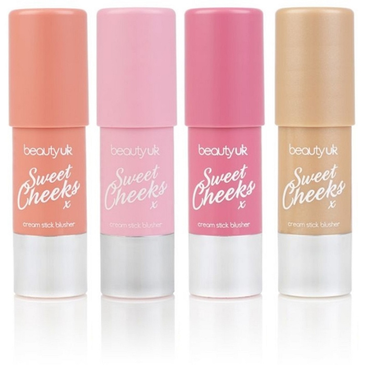 Beauty UK Sweet Cheeks Gift Set 4pcs in de groep BEAUTY & HEALTH / Makeup / Make-up gezicht / Rouge / Bronzer bij TP E-commerce Nordic AB (C05744)