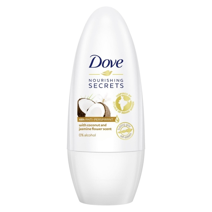 Dove Anti-Perspirant Roll-On Coconut and Jasmine Flower 50ml in de groep BEAUTY & HEALTH / Geuren & Parfum / Deodorant / Deodorant voor mannen bij TP E-commerce Nordic AB (C05992)