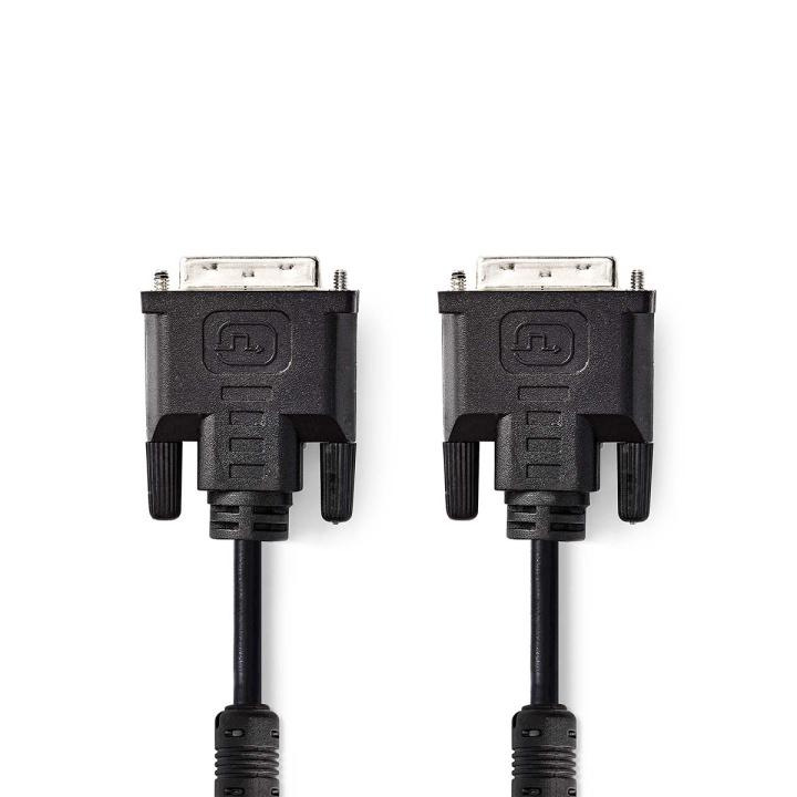 Nedis DVI-Kabel | DVI-I 24+5-Pin Male | DVI-I 24+5-Pin Male | 2560x1600 | Vernikkeld | 2.00 m | Recht | PVC | Zwart | Envelop in de groep COMPUTERS & RANDAPPARATUUR / Computerkabels / DVI / Kabels bij TP E-commerce Nordic AB (C06059)
