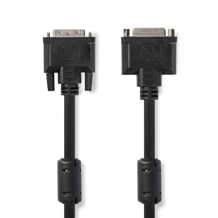 Nedis DVI-Kabel | DVI-I 24+5-Pin Male | DVI-I 24+5-Pins Female | 2560x1600 | Vernikkeld | 2.00 m | Recht | PVC | Zwart | Polybag in de groep COMPUTERS & RANDAPPARATUUR / Computerkabels / DVI / Kabels bij TP E-commerce Nordic AB (C06060)