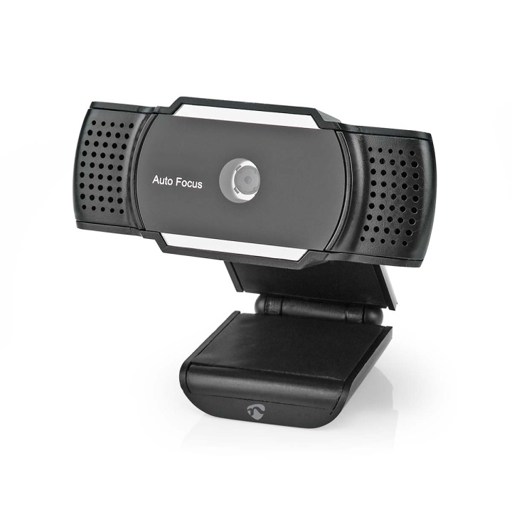 Nedis Webcam | 2K@30fps | Automatische Scherpstelling | Ingebouwde Microfoon | Zwart in de groep COMPUTERS & RANDAPPARATUUR / Computeraccessoires / Webcamera\'s bij TP E-commerce Nordic AB (C06143)