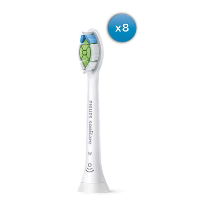 HX6068/12 Sonicare W2 Optimal White Standaard sonische opzetborstels - 8 stuks Wit in de groep BEAUTY & HEALTH / Mondverzorging / Elektrische tandenborstelaccessoires bij TP E-commerce Nordic AB (C06204)