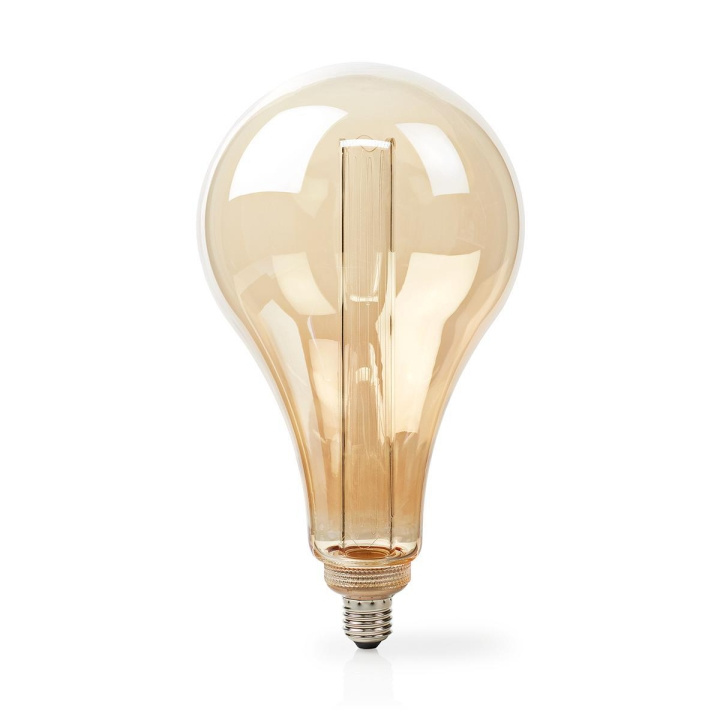 Nedis LED-Filamentlamp E27 | PS165 | 3.5 W | 120 lm | 1800 K | Dimbaar | Goudkleurig | Retrostijl | 1 Stuks in de groep HOME ELECTRONICS / Verlichting / LED-lampen bij TP E-commerce Nordic AB (C06279)