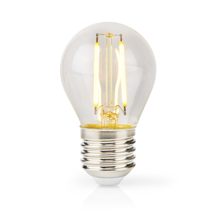 Nedis LED-Filamentlamp E27 | G45 | 2 W | 250 lm | 2700 K | Warm Wit | Retrostijl | 1 Stuks in de groep HOME ELECTRONICS / Verlichting / LED-lampen bij TP E-commerce Nordic AB (C06301)