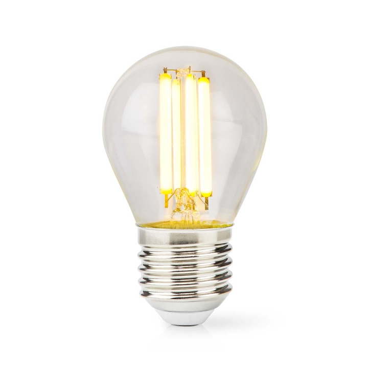 Nedis LED-Filamentlamp E27 | G45 | 7 W | 806 lm | 2700 K | Warm Wit | Retrostijl | 1 Stuks in de groep HOME ELECTRONICS / Verlichting / LED-lampen bij TP E-commerce Nordic AB (C06303)