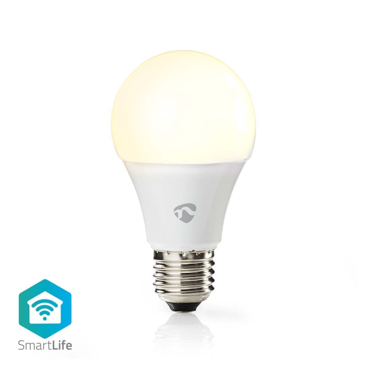 SmartLife LED Bulb | Wi-Fi | E27 | 800 lm | 9 W | Warm Wit | 2700 K | Android™ / IOS | A60 | 1 Stuks in de groep HUISHOUDEN & TUIN / Smart home / Slimme verlichting bij TP E-commerce Nordic AB (C06319)