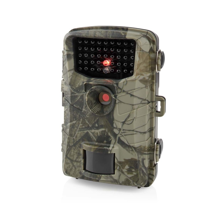 Nedis Wildcamera | 4K@10fps | 48.0 MPixel | 4 MPixel CMOS | IP66 | Zwart No-Glow IR | Nachtzicht | Kijkhoek: 90 ° | Bewegingssensor | Detectiehoek: 60 ° | Detectiebereik: 20.0 m | Scherm grootte: 2.3 