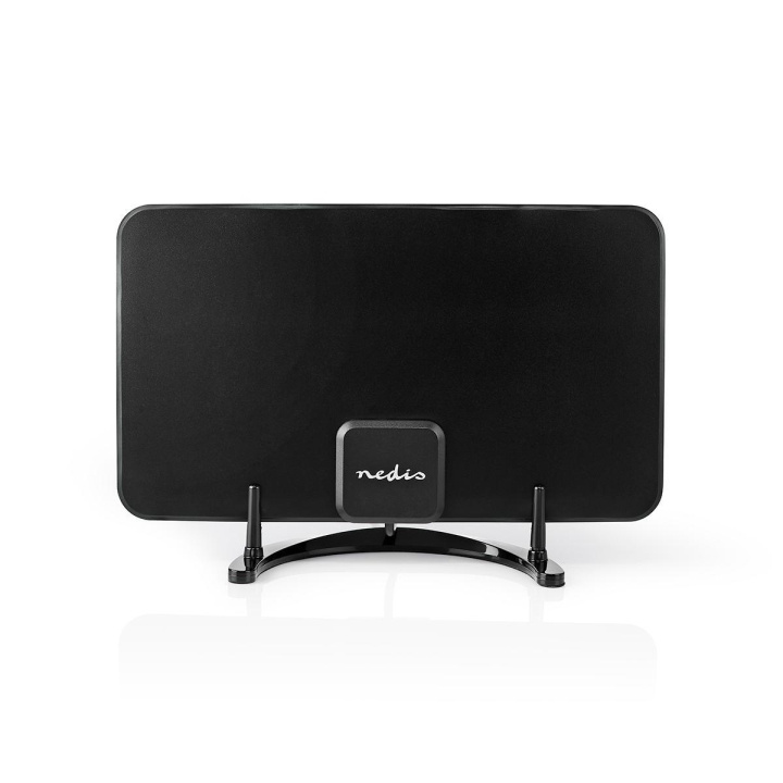 Nedis Binnenantenne | Actief | FM / UHF / VHF | Ontvangstbereik: 0-25 km | LTE700 | Versterking: 26 dB | ABS | Zwart in de groep HOME ELECTRONICS / Audio & Beeld / TV & Accessoires / Antennes & Accessoires bij TP E-commerce Nordic AB (C06590)