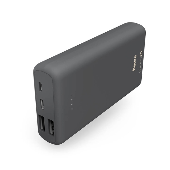 Powerbank Supreme 20HD 20000mAh in de groep SMARTPHONE & TABLETS / Opladers & Kabels / Powerbanks bij TP E-commerce Nordic AB (C06608)