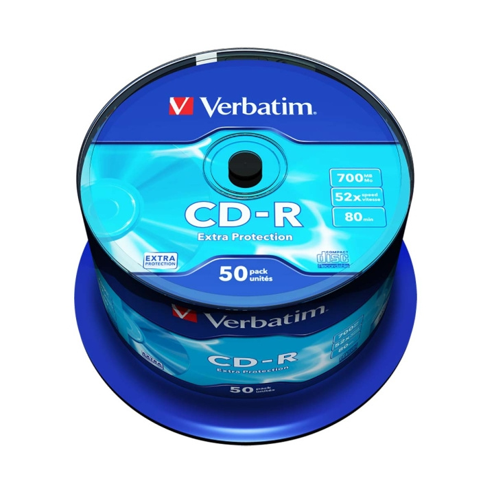 CD-R DataLife 52x 700MB Extra Protection 50 Pack Spindel in de groep HOME ELECTRONICS / Opslagmedia / CD/DVD/BD-schijven / CD-R bij TP E-commerce Nordic AB (C06779)