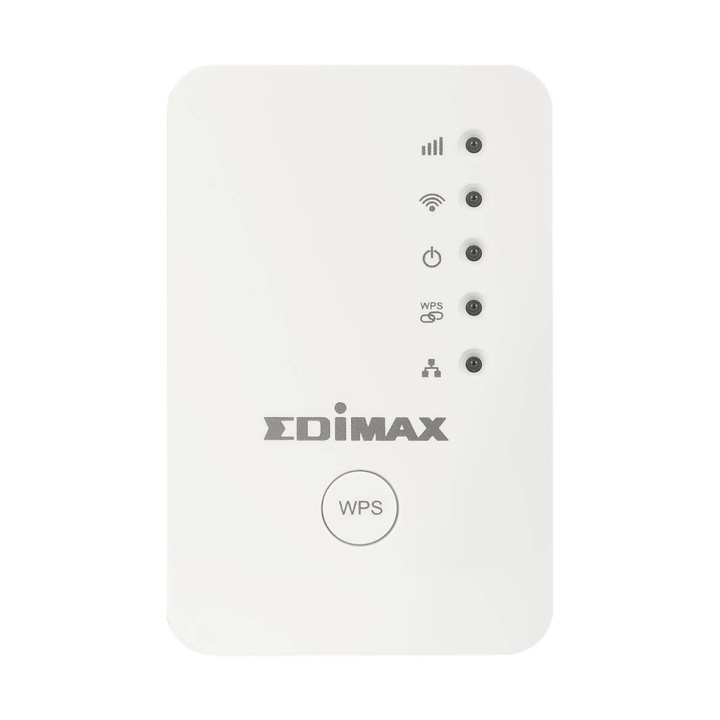 Edimax N300 Mini Wi-Fi Extender/Access Point/Wi-Fi Bridge Wit in de groep COMPUTERS & RANDAPPARATUUR / Netwerk / WiFi Extenders bij TP E-commerce Nordic AB (C06801)
