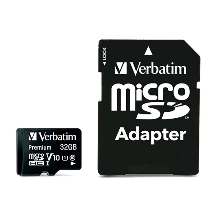 Premium U1 Micro SDHC Card Klasse 10 32GB in de groep HOME ELECTRONICS / Opslagmedia / Geheugenkaarten / Adapters bij TP E-commerce Nordic AB (C06807)