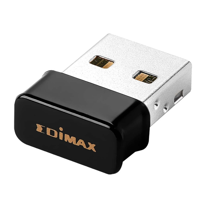 Edimax 2-in-1 N150 Wi-Fi & Bluetooth 4.0 Nano USB Adapter 2.4 GHz Zwart in de groep COMPUTERS & RANDAPPARATUUR / Computeraccessoires / Bluetooth-adapters bij TP E-commerce Nordic AB (C06810)