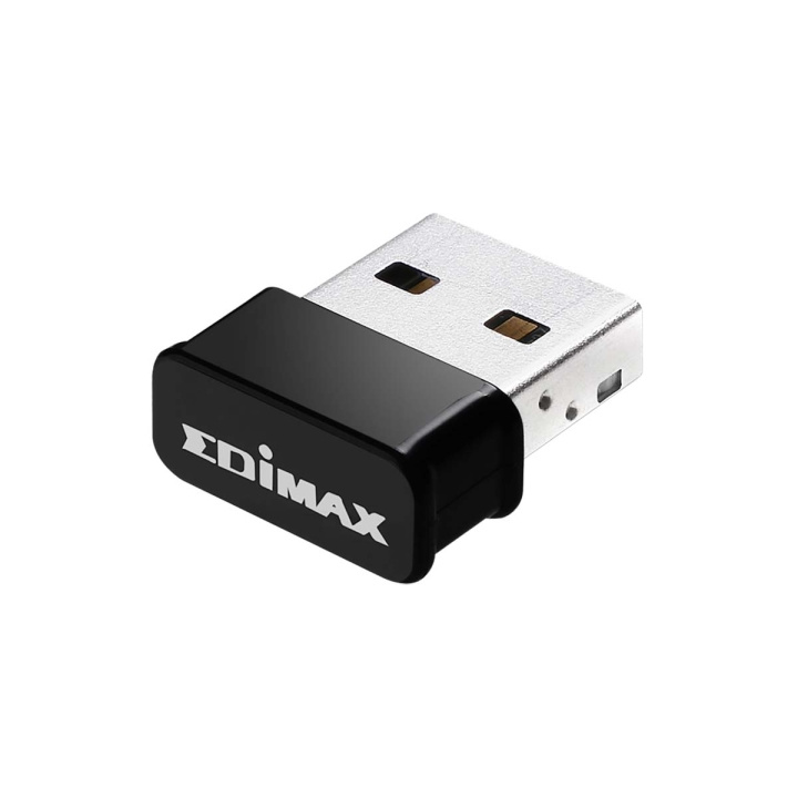 Edimax Draadloze USB-Adapter AC1200 2.4/5 GHz (Dual Band) Wi-Fi Zwart/Aluminium in de groep COMPUTERS & RANDAPPARATUUR / Netwerk / Netwerkkaarten / USB Draadloos bij TP E-commerce Nordic AB (C06814)