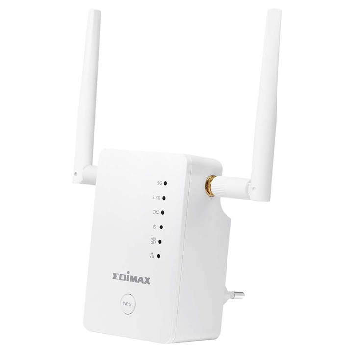 AC1200 Dual-Band Home Roaming Wi-Fi Upgrade Extender Wit in de groep COMPUTERS & RANDAPPARATUUR / Netwerk / WiFi Extenders bij TP E-commerce Nordic AB (C06817)