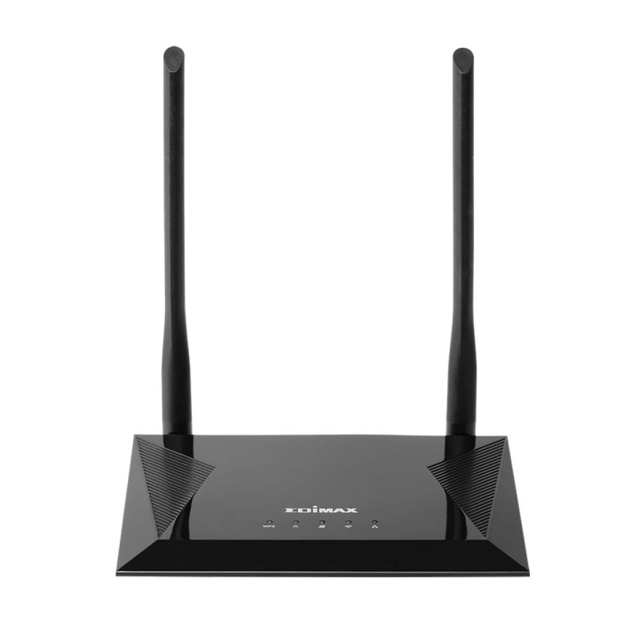 Edimax 4-in-1 N300 Wi-Fi Router, Access Point, Range Extender, Wi-Fi Bridge & WISP Zwart in de groep COMPUTERS & RANDAPPARATUUR / Netwerk / Toegangspunten bij TP E-commerce Nordic AB (C06824)
