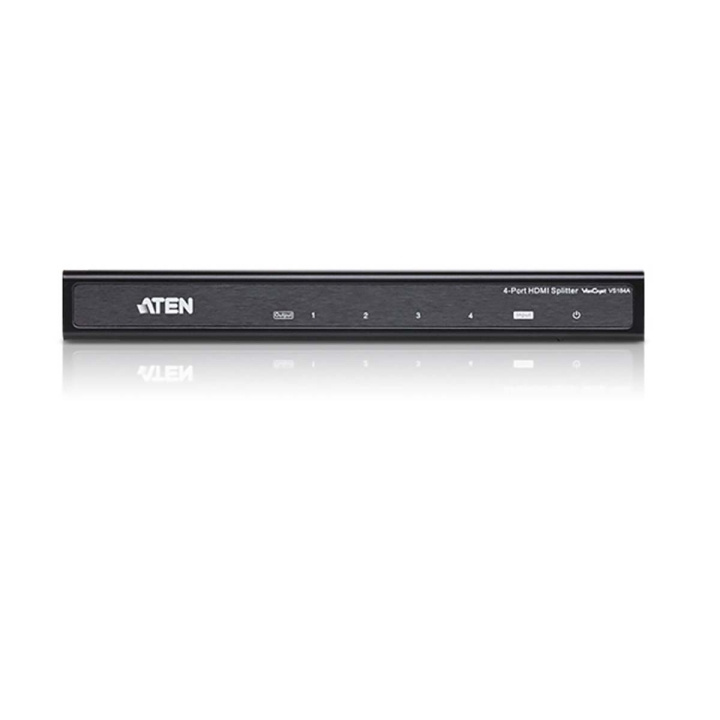 aten 4-poorts 4K HDMI-splitter in de groep COMPUTERS & RANDAPPARATUUR / Computerkabels / Schakelaars bij TP E-commerce Nordic AB (C06885)