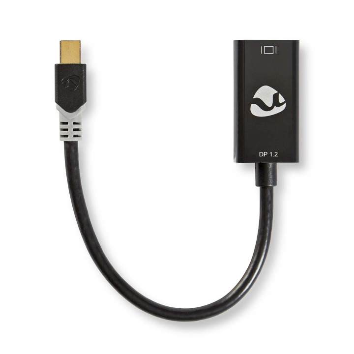 Mini DisplayPort-Kabel | DisplayPort 1.2 | Mini-DisplayPort Male | HDMI™ Output | 21.6 Gbps | Verguld | 0.20 m | Rond | PVC | Antraciet | Window Box in de groep COMPUTERS & RANDAPPARATUUR / Computerkabels / DisplayPort / Adapters bij TP E-commerce Nordic AB (C06933)