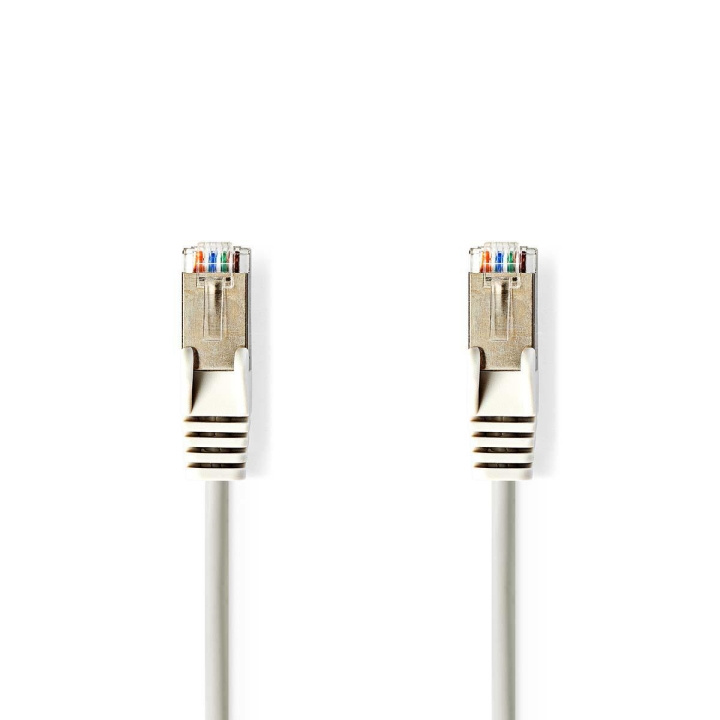 Nedis CAT5e Netwerkkabel | SF/UTP | RJ45 Male | RJ45 Male | 7.50 m | Rond | PVC | Grijs | Envelop in de groep COMPUTERS & RANDAPPARATUUR / Computerkabels / Netwerkkabels / Cat5e bij TP E-commerce Nordic AB (C07104)