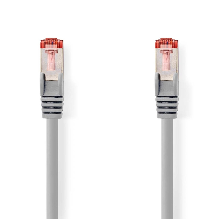 CAT6-kabel | RJ45 Male | RJ45 Male | S/FTP | 0.15 m | Rond | LSZH | Grijs | Polybag in de groep COMPUTERS & RANDAPPARATUUR / Computerkabels / Netwerkkabels / Cat6 bij TP E-commerce Nordic AB (C07195)