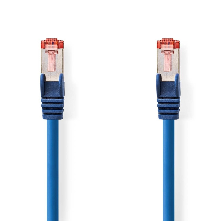 CAT6-kabel | RJ45 Male | RJ45 Male | S/FTP | 0.15 m | Rond | LSZH | Blauw | Polybag in de groep COMPUTERS & RANDAPPARATUUR / Computerkabels / Netwerkkabels / Cat6 bij TP E-commerce Nordic AB (C07221)