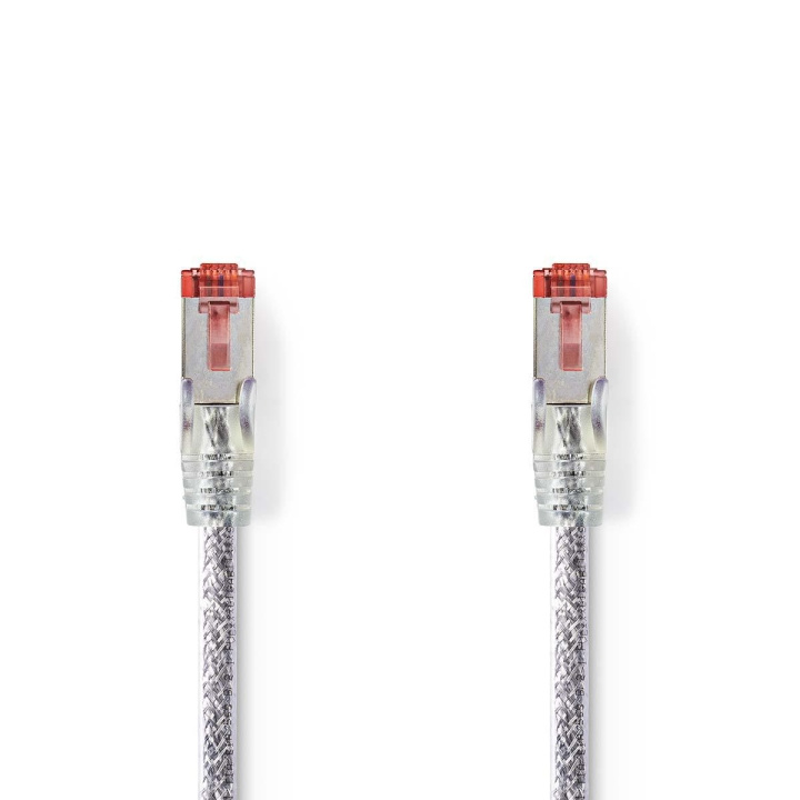 CAT6-kabel | RJ45 Male | RJ45 Male | S/FTP | 0.50 m | Rond | LSZH | Transparant | Polybag in de groep COMPUTERS & RANDAPPARATUUR / Computerkabels / Netwerkkabels / Cat6 bij TP E-commerce Nordic AB (C07275)