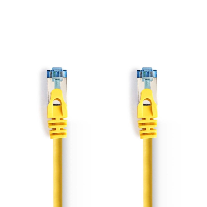 CAT6a-Kabel | SF/UTP | RJ45 Male | RJ45 Male | 5.00 m | Snagless | Rond | PVC | Geel | Polybag in de groep COMPUTERS & RANDAPPARATUUR / Computerkabels / Netwerkkabels / Cat6 bij TP E-commerce Nordic AB (C07320)