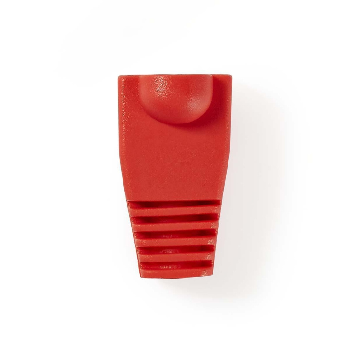 Trekontlasting | RJ45 | PVC | Rood | Polybag | 10 Stuks in de groep COMPUTERS & RANDAPPARATUUR / Computerkabels / Netwerkkabels / Adapters & Geleiderverbindingen bij TP E-commerce Nordic AB (C07346)