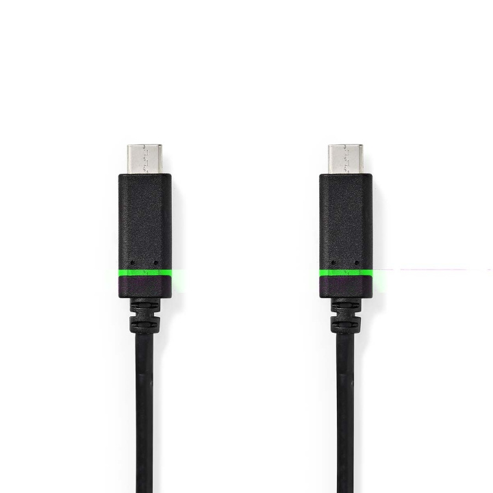 USB-Kabel | USB 3.2 Gen 1 | USB-C™ Male | USB-C™ Male | 60 W | 4K@60Hz | 5 Gbps | Vernikkeld | 1.00 m | Rond | PVC | Zwart | Envelop in de groep COMPUTERS & RANDAPPARATUUR / Computerkabels / USB / USB-C bij TP E-commerce Nordic AB (C07377)