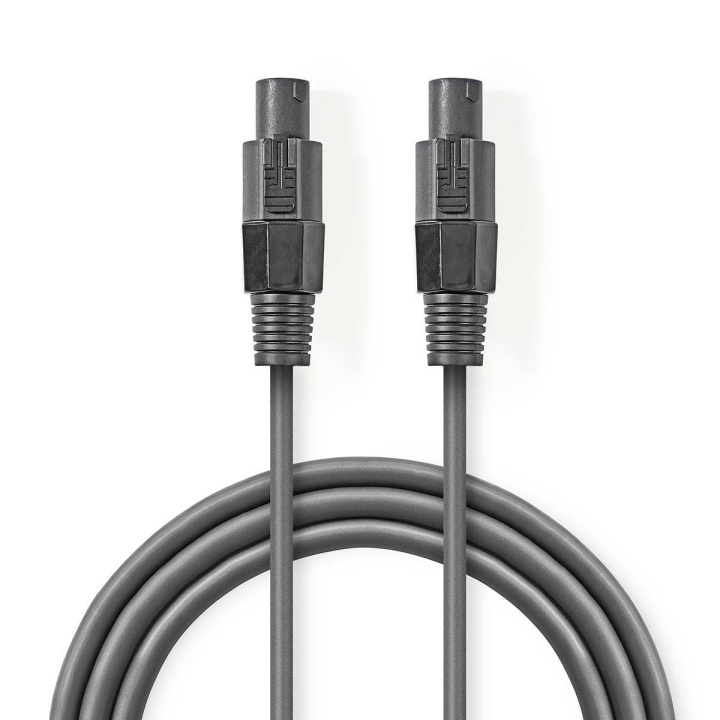 Nedis Speaker-Kabel | 48 x 0.20 mm | Koper | 3.00 m | Rond | PVC | Donkergrijs | Kartonnen Sleeve in de groep HOME ELECTRONICS / Audio & Beeld / Luidsprekers & accessoires / Accessoires bij TP E-commerce Nordic AB (C07536)