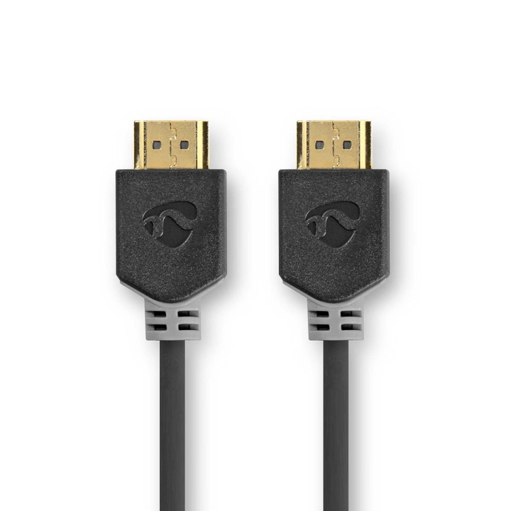 Nedis Ultra High Speed ​​HDMI™-Kabel | HDMI™ Connector | HDMI™ Connector | 8K@60Hz | 48 Gbps | 1.00 m | Rond | 6.0 mm | Antraciet | Window Box in de groep HOME ELECTRONICS / Kabels & Adapters / HDMI / Kabels bij TP E-commerce Nordic AB (C07629)