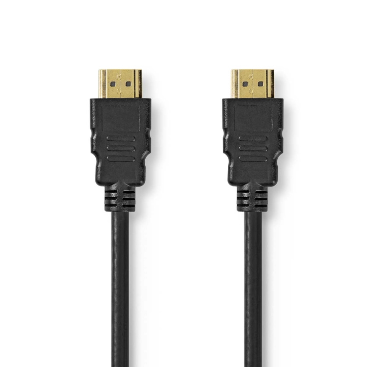 Nedis Ultra High Speed ​​HDMI™-Kabel | HDMI™ Connector | HDMI™ Connector | 8K@60Hz | 48 Gbps | 2.00 m | Rond | 6.5 mm | Zwart | Polybag in de groep HOME ELECTRONICS / Kabels & Adapters / HDMI / Kabels bij TP E-commerce Nordic AB (C07632)