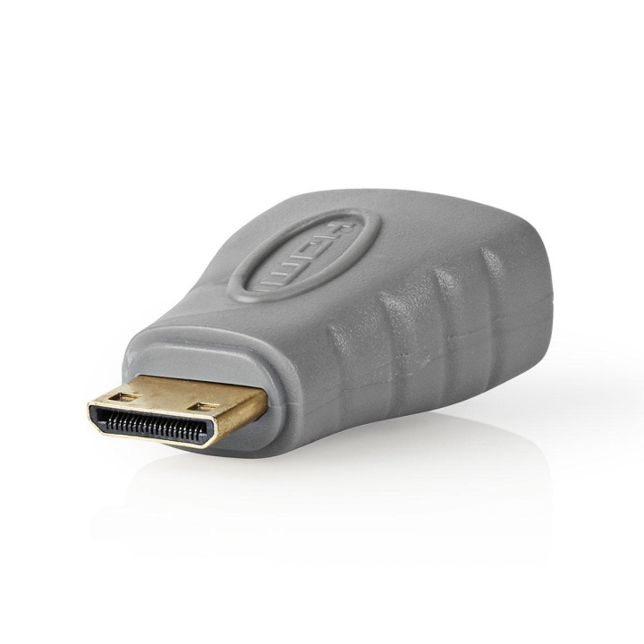 Bandridge HDMI-Adapter | HDMI-Mini-Connector - HDMI Female | Grijs in de groep HOME ELECTRONICS / Kabels & Adapters / HDMI / Adapters bij TP E-commerce Nordic AB (C07636)