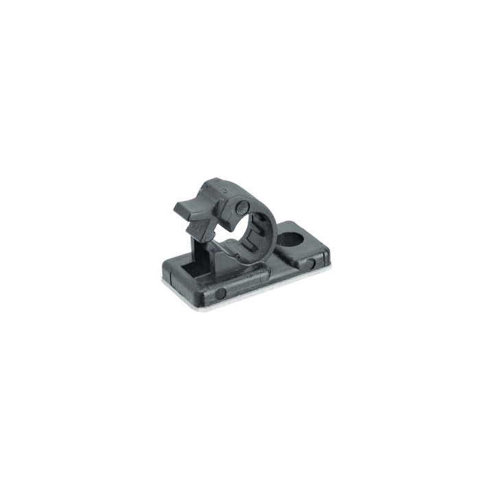 RND Cable Cable Clamp | 7.5 mm | Self Adhesive | Polyamide 6.6 | 100pcs in de groep HOME ELECTRONICS / Kabels & Adapters / Kabelbeheer bij TP E-commerce Nordic AB (C07744)
